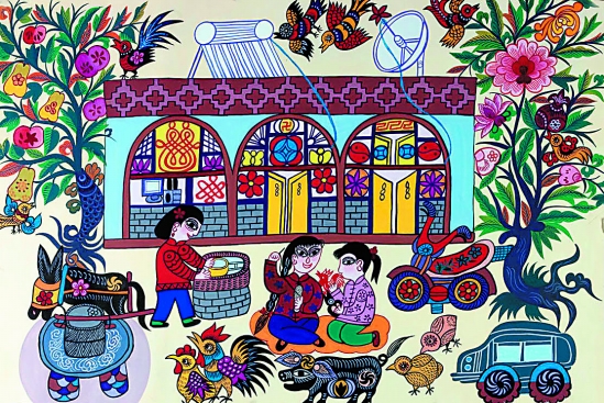 孙佃珍 社会主义新农村 陕西安塞.jpg